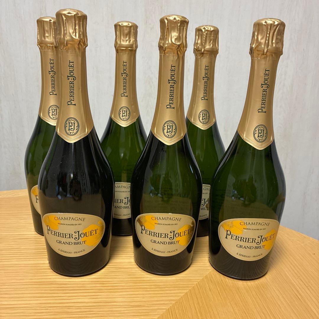 Perrier-Jouët Grand Brut シャンパン 6本セット