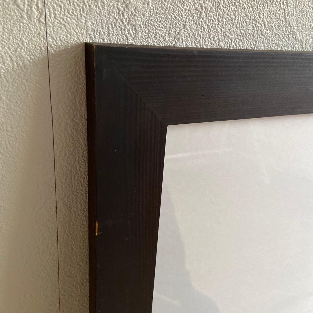 ダークブラウンB2サイズ 木製ポスターフレーム