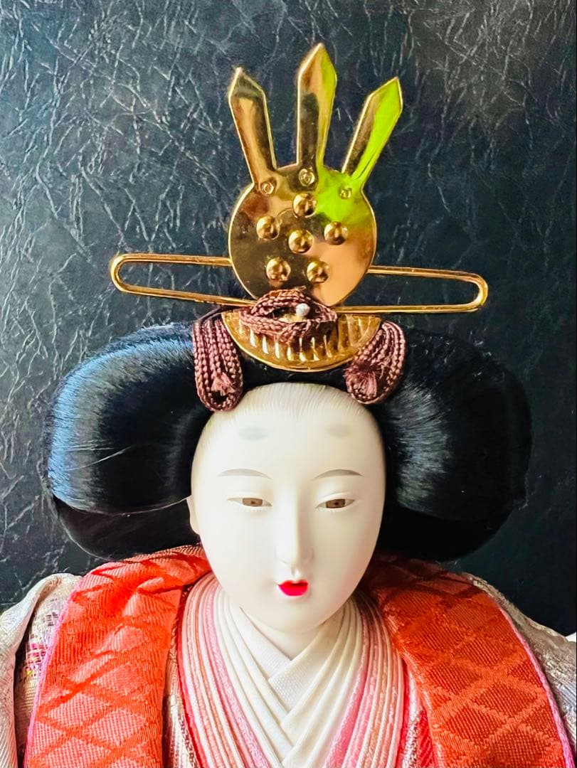 祐月ゆめさきびな／姫に難あり雛人形2体セット