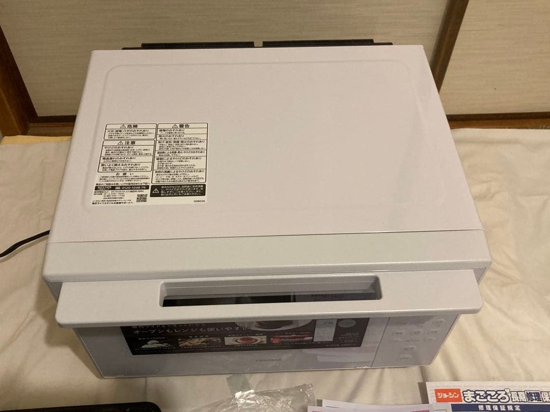 TOSHIBAオーブンレンジ ER-60B 石窯オーブン2025年10月購入美品