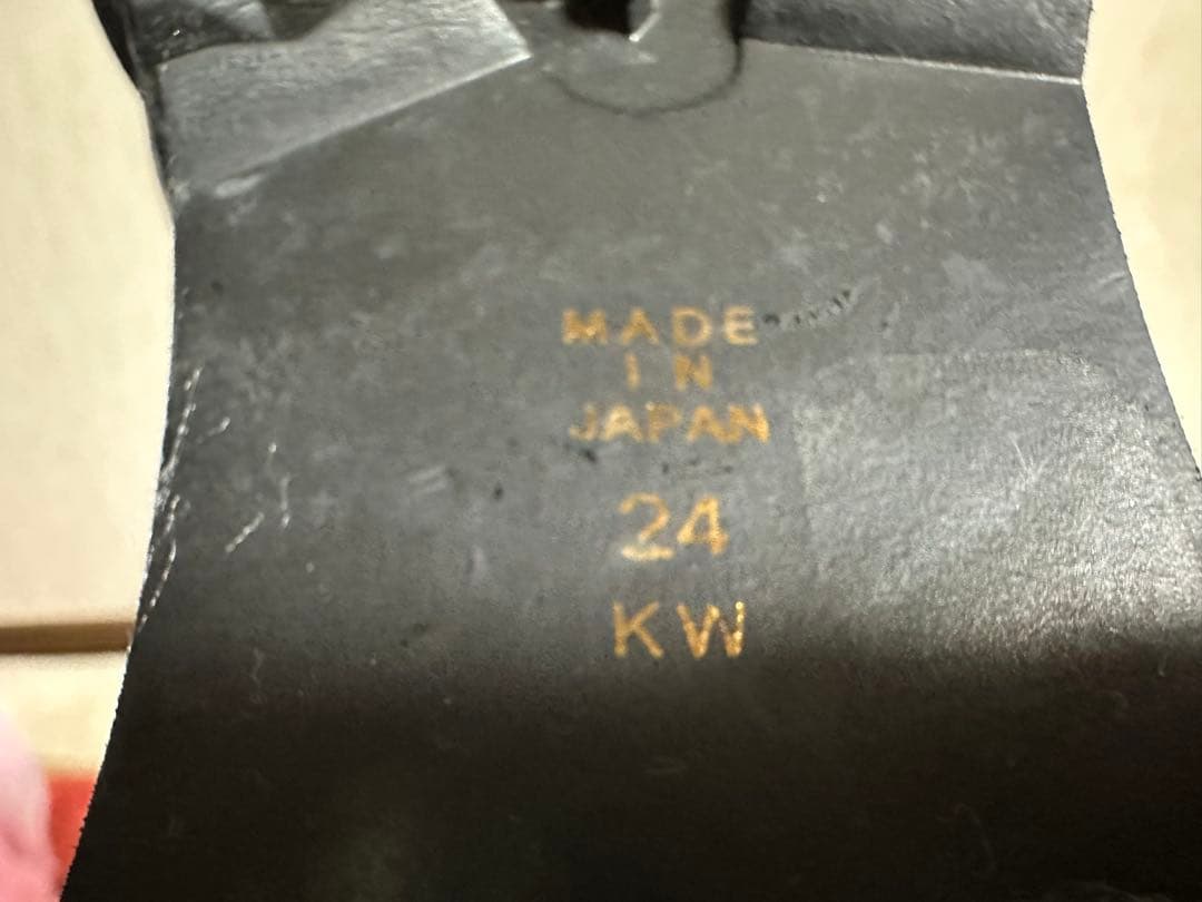 DIANA ロングブーツ レザーブーツ ブラック 黒 24cm