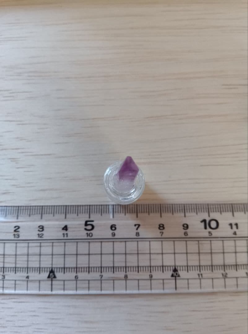 【レア】【希少】ベラクルスアメジスト　ハーキマーダイヤモンド　小瓶入り　美品