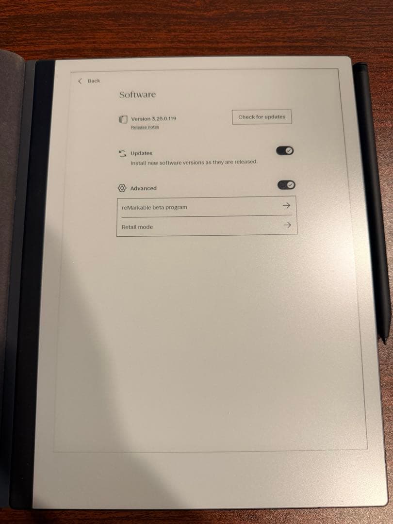 reMarkable 2 電子ノート　カバー　ペン付
