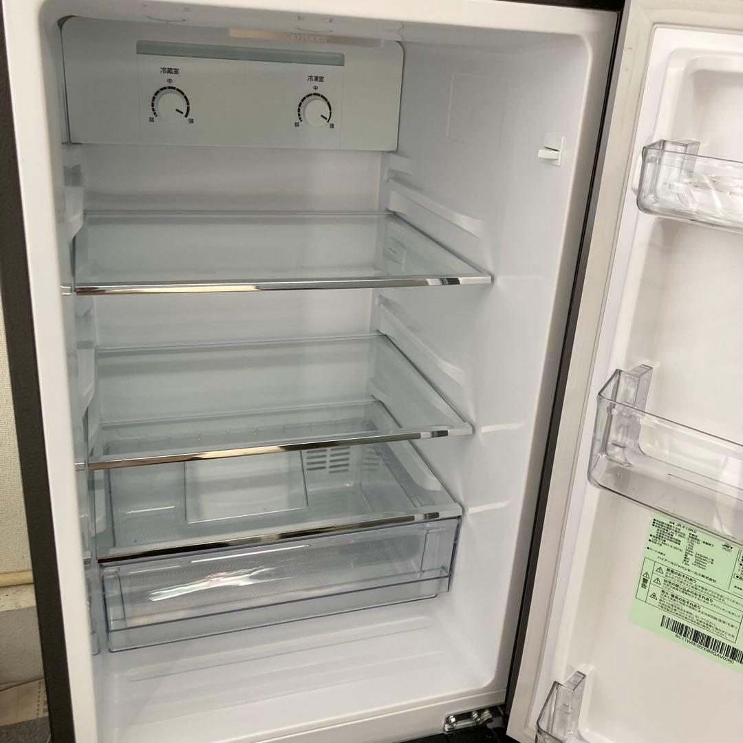 Haier 冷蔵庫 2ドア アッシュブラック 右開き175L JR-F18KS