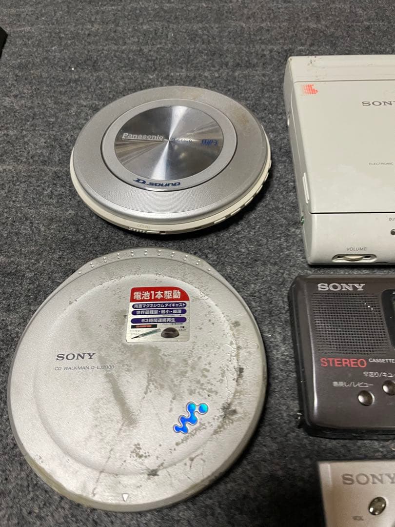 SONY WALKMAN MDプレーヤージャンク品