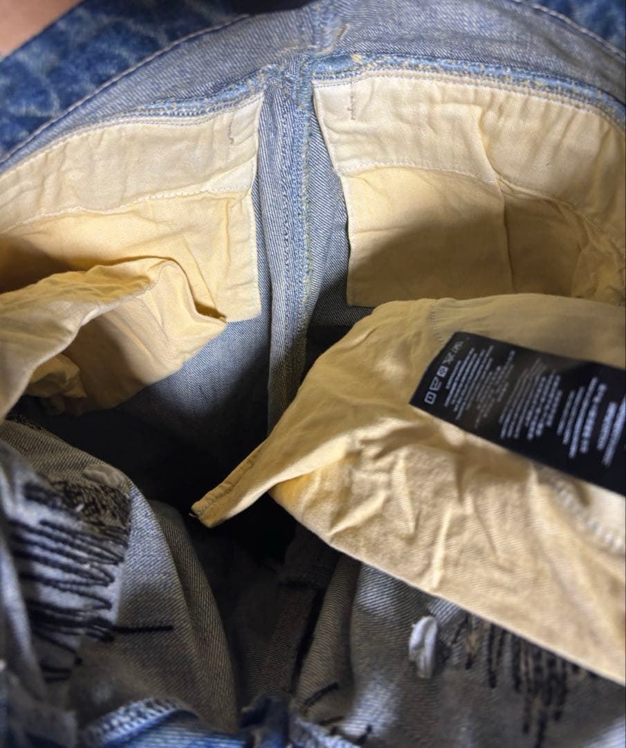 person soul バギーデニムパンツ サイズS