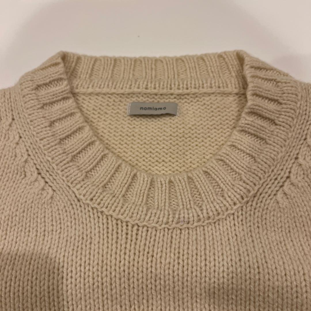 【近日削除】nomiamo（ノミアモ） カシミアセーター