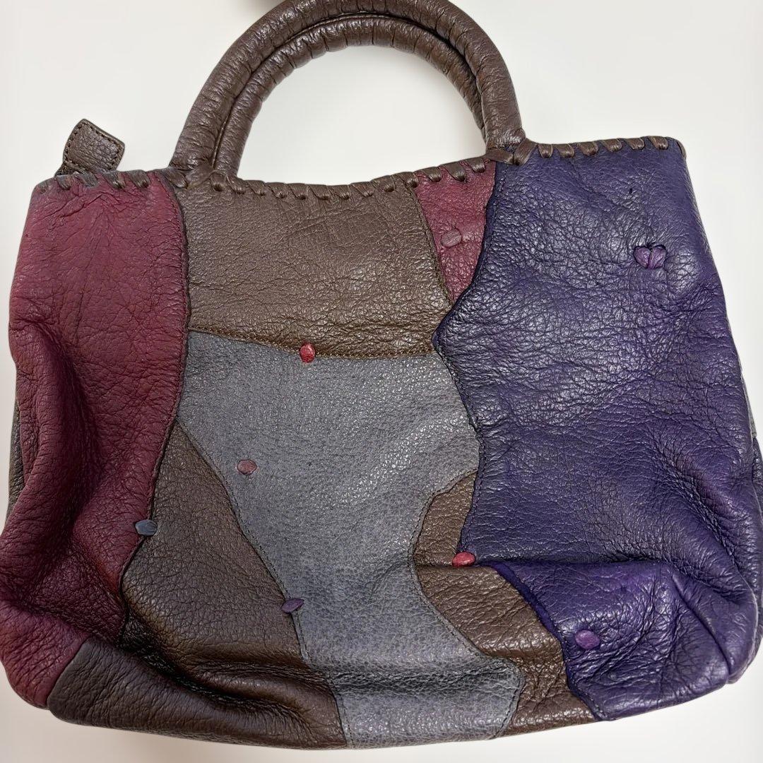 「ダルさん専用〜ʕ•ᴥ•ʔ」IBIZA　美品！希少ペッカリー　ハンドバッグ　ポー