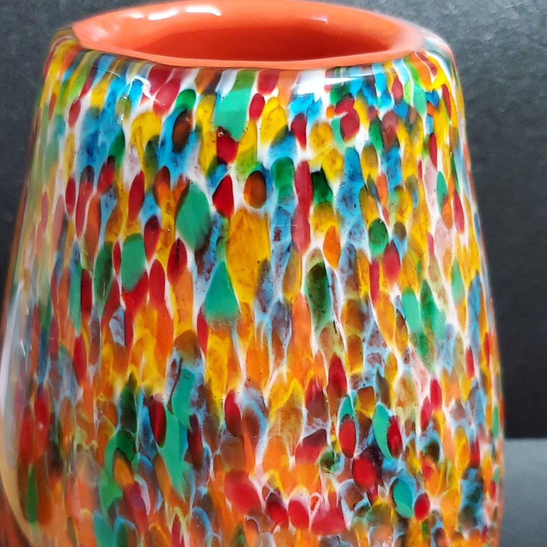 ムラノガラス？の花瓶