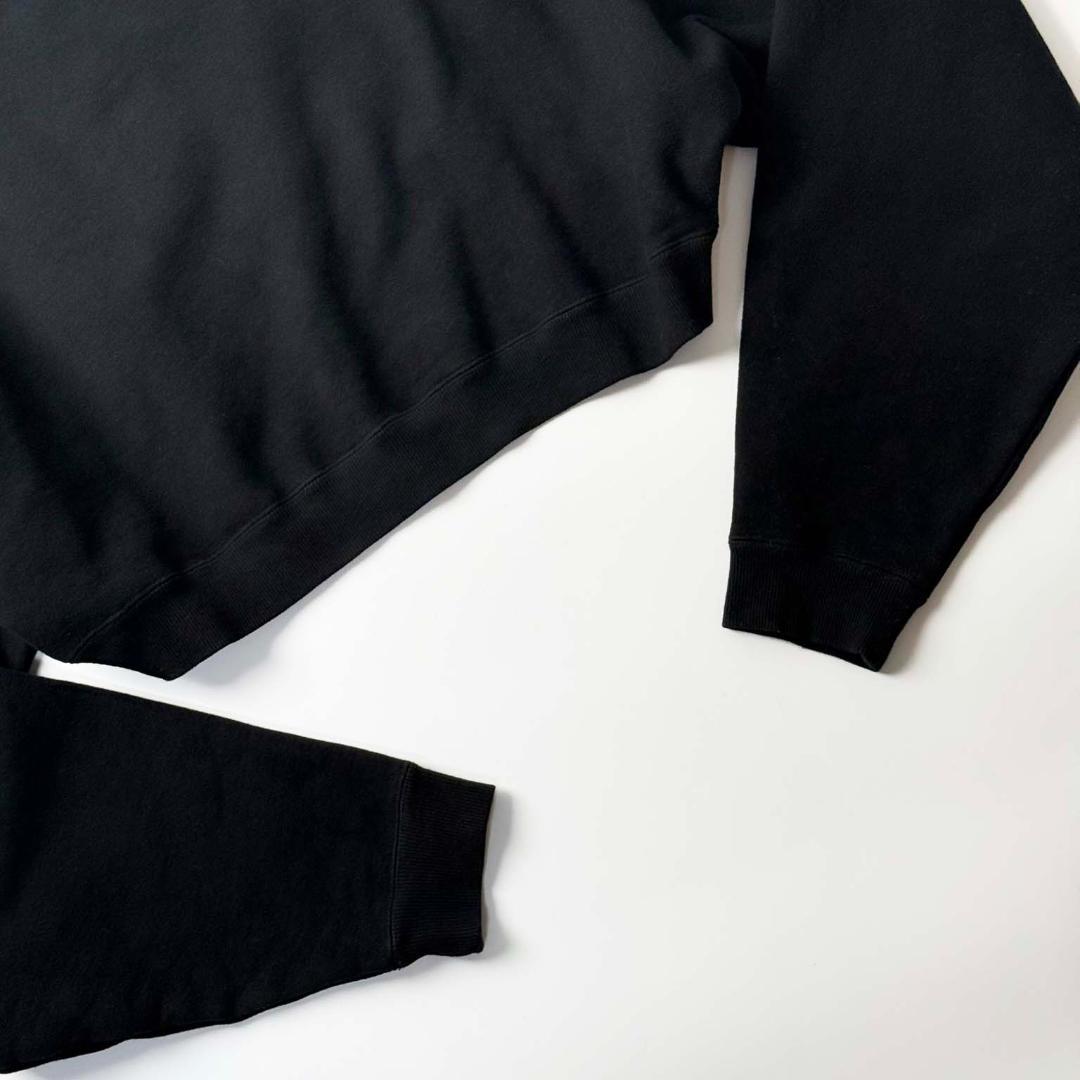 【2023AW】サンローラン クルーネック クロップド スウェットシャツ S