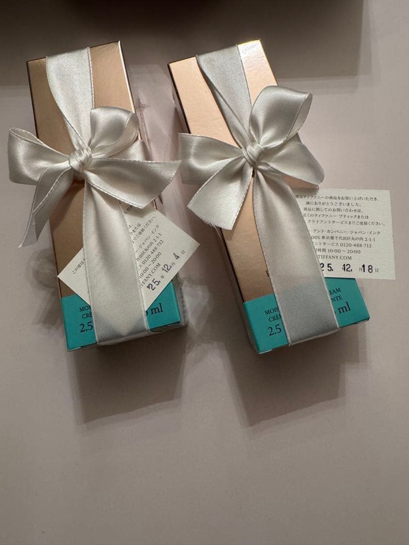 ティファニー　ローズゴールド　ハンドクリーム2本セット