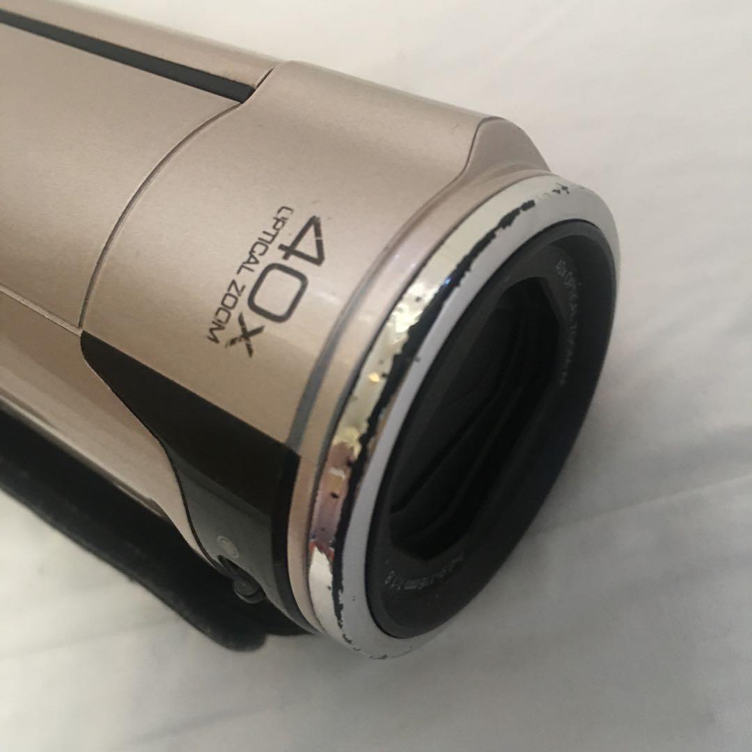 JVCケンウッド フルハイビジョンムービー ピンクゴールド GZ-HM670-N