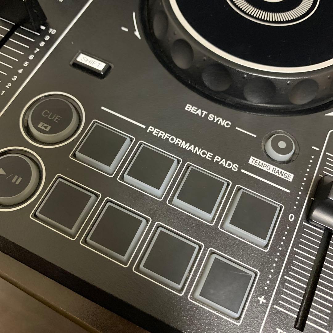 Pioneer DDJ-200 DJコントローラー　スプリットケーブル付き
