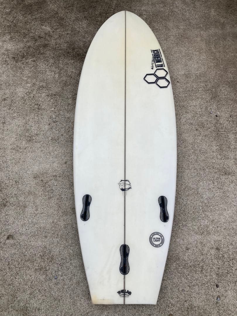 アルメリック　ネックベアード2 5'9\" トライフィン ホワイト