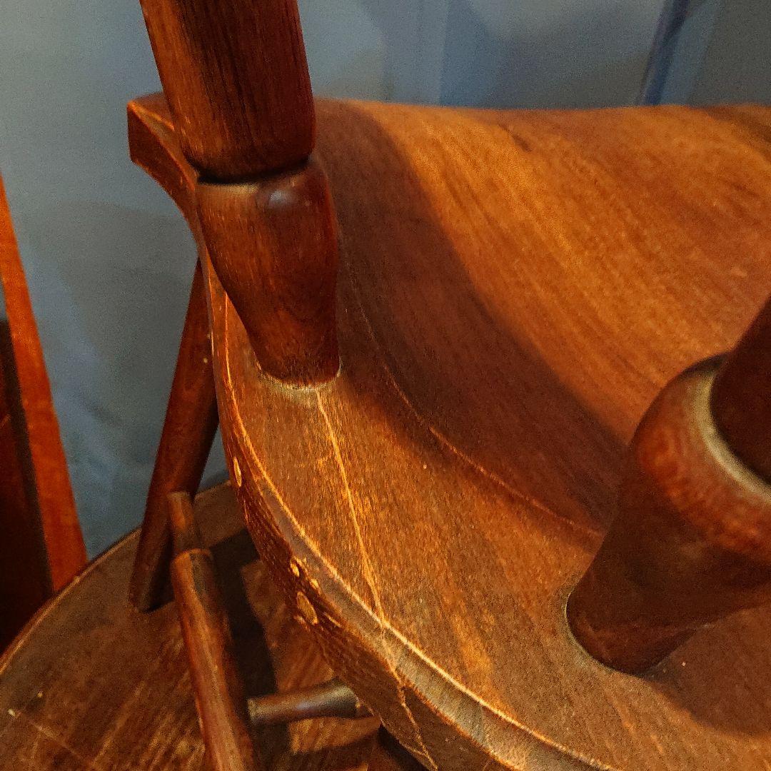 木製アームチェア1脚