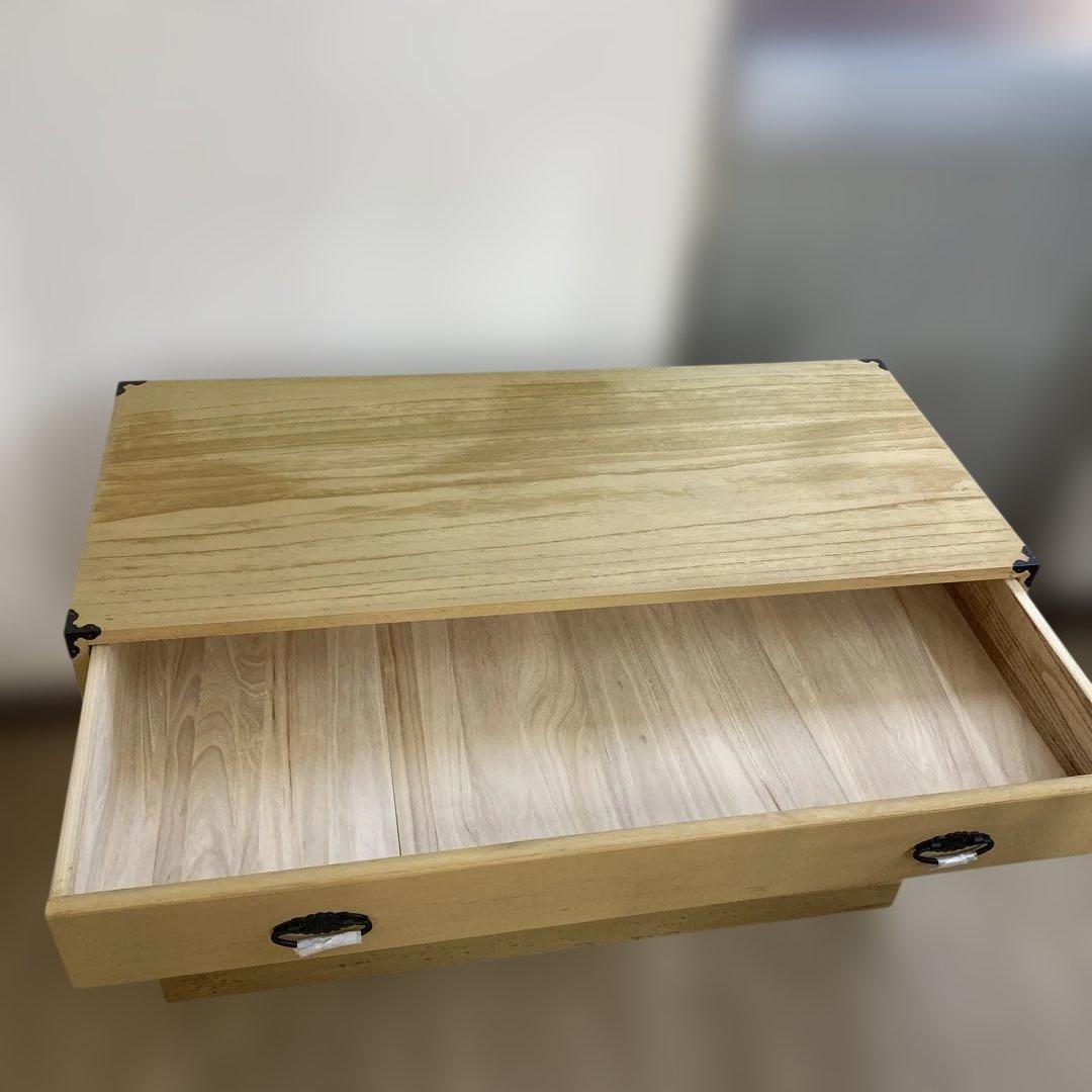 桐（❓）和箪笥　5段引き出し　昭和レトロな