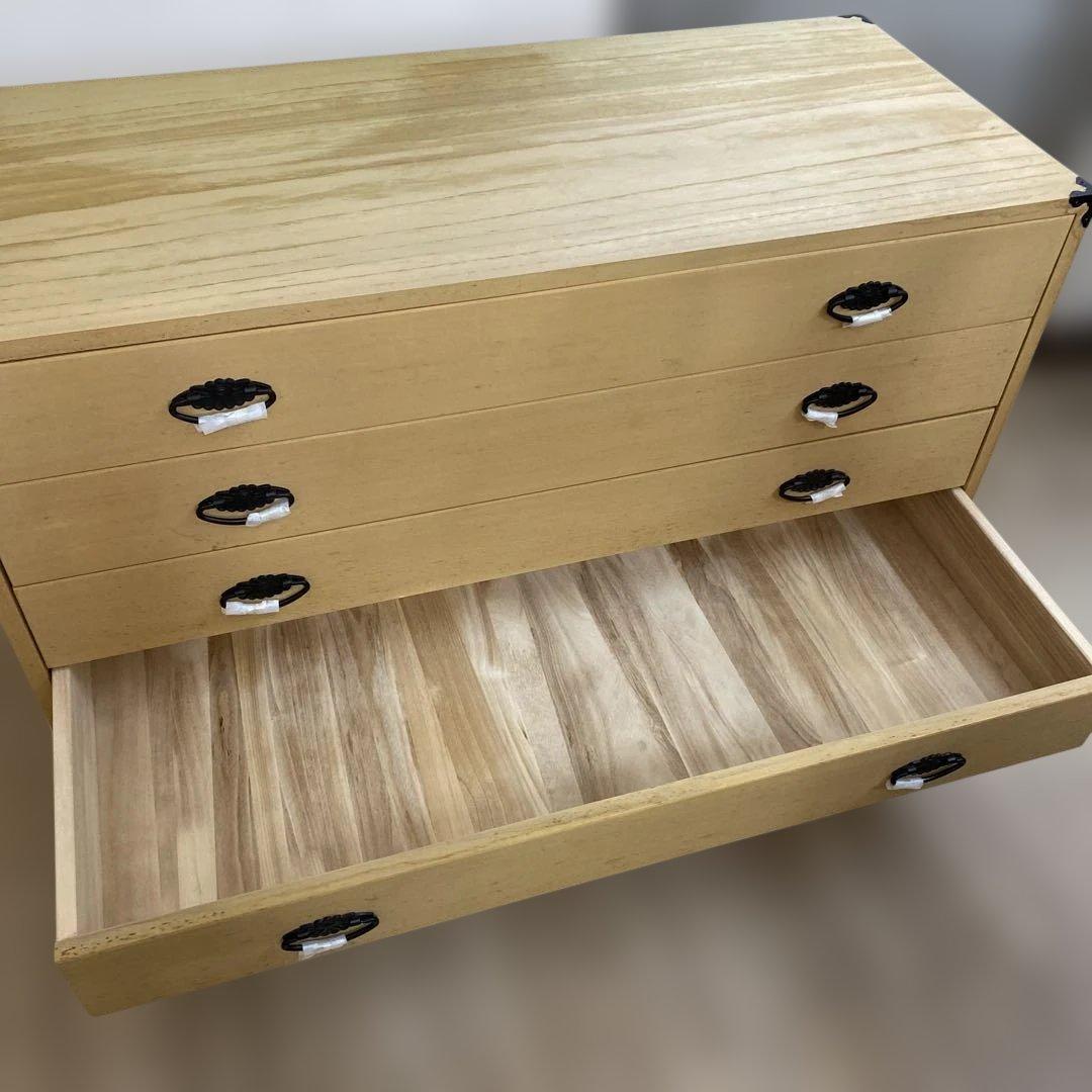 桐（❓）和箪笥　5段引き出し　昭和レトロな