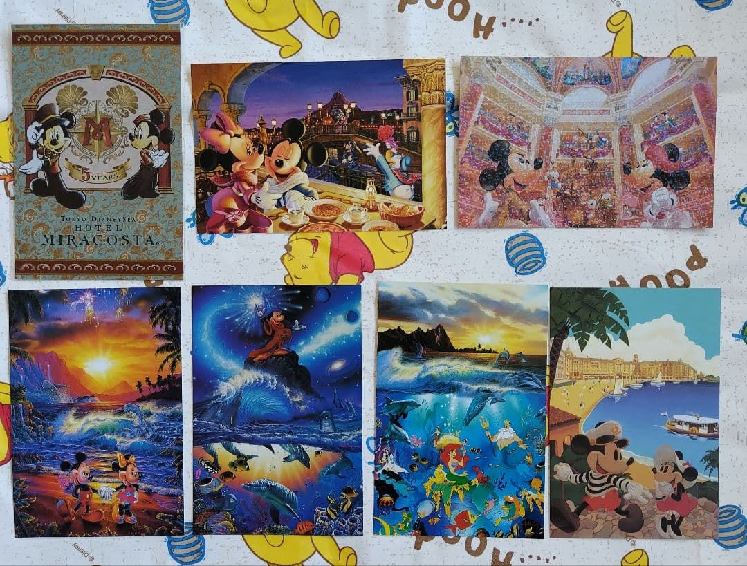 ディズニーポストカードまとめ売り② 東京ディズニーシー　80枚　ホルダー付