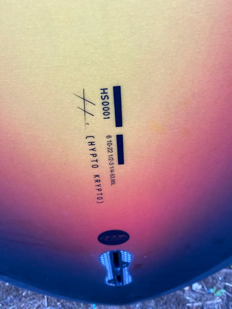 ヘイデンシェイプス　ヒクトクリプト　6'10