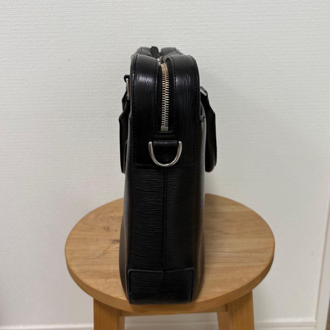 PELLE MORBIDA ペッレモルビダ ビジネスバッグ ブラック ストラップ