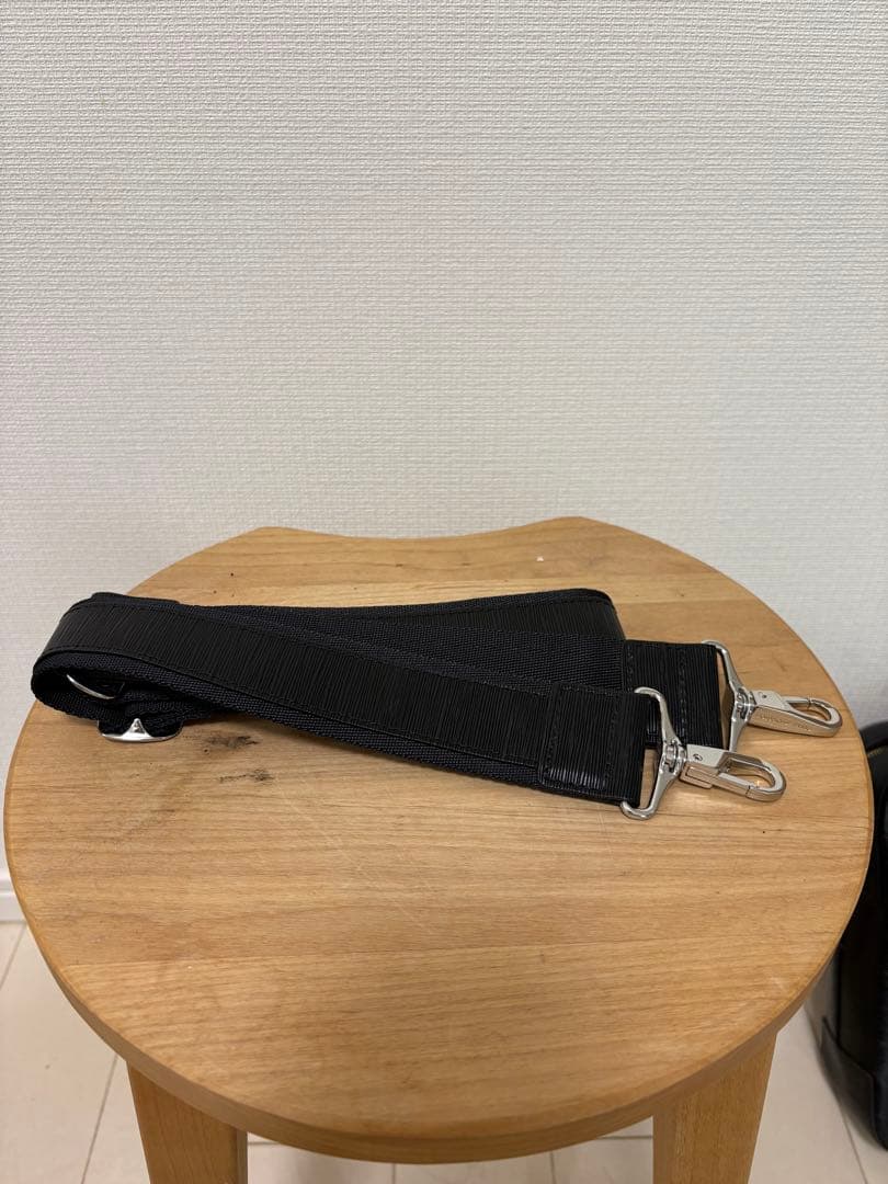 PELLE MORBIDA ペッレモルビダ ビジネスバッグ ブラック ストラップ