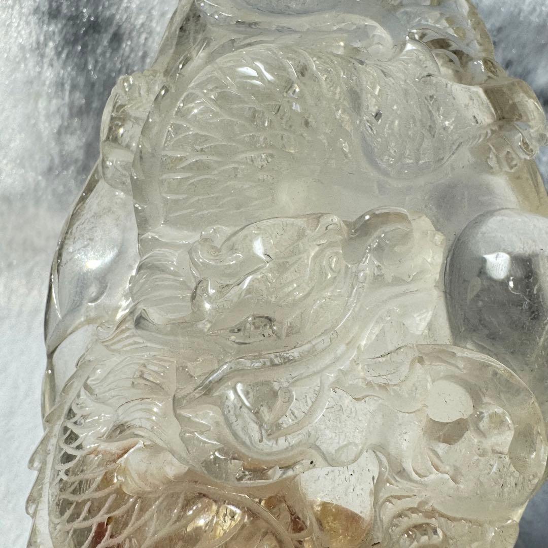 水晶龍　置物NO24-350