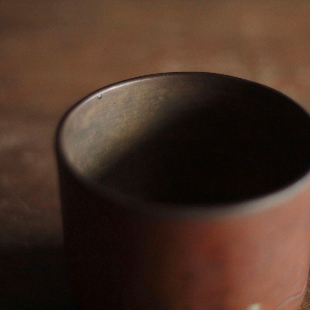 銅製 筒碗 古美術 古道具 アンティーク