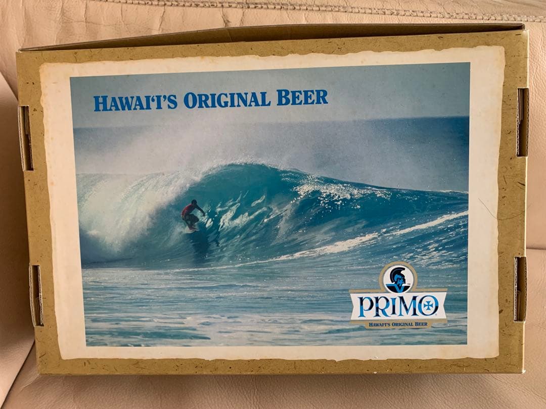 PRIMO ビール 355ml 3本セット グラス、コースター付き　未使用