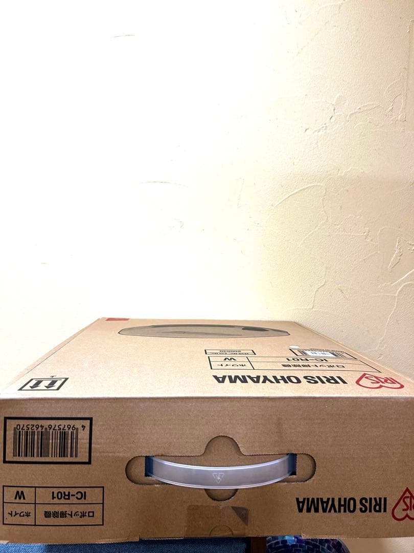 【新品未開封】アイリスオーヤマ ロボット掃除機 IC-R01 ホワイト