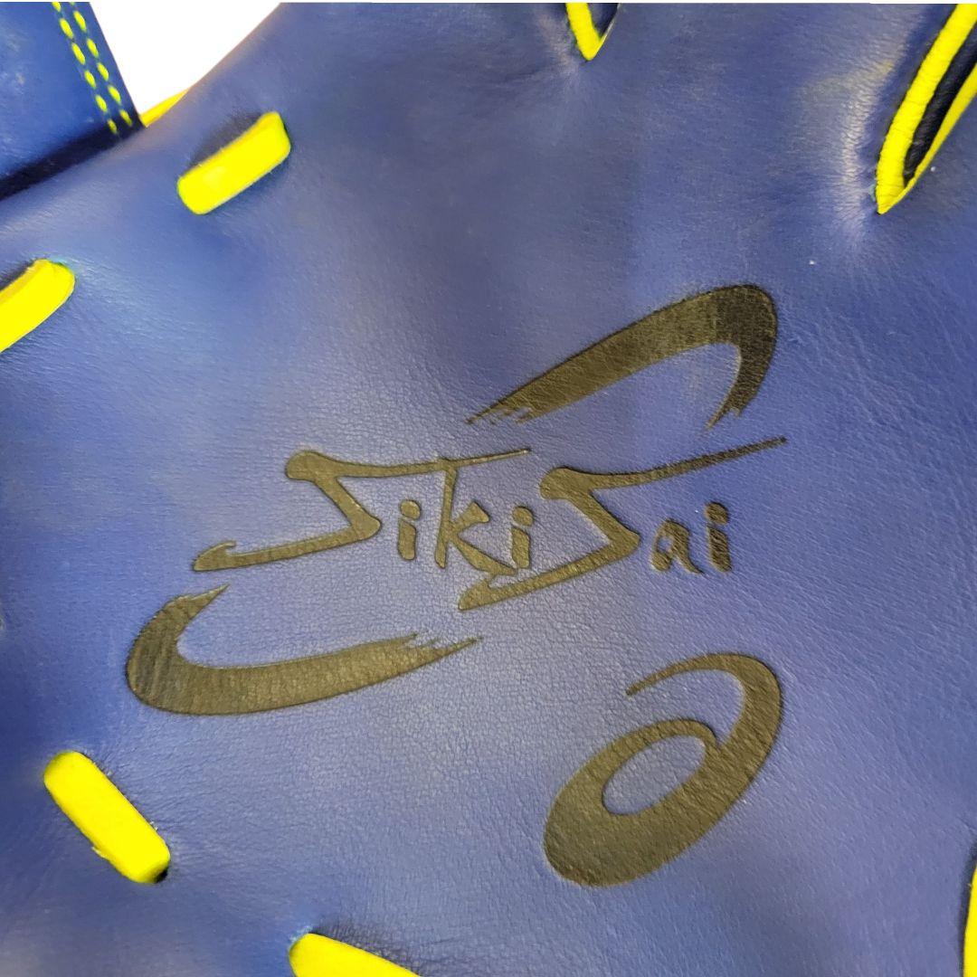 【新品未使用】アシックス グローブ ミット 野球 Sikisai サイズ6 右