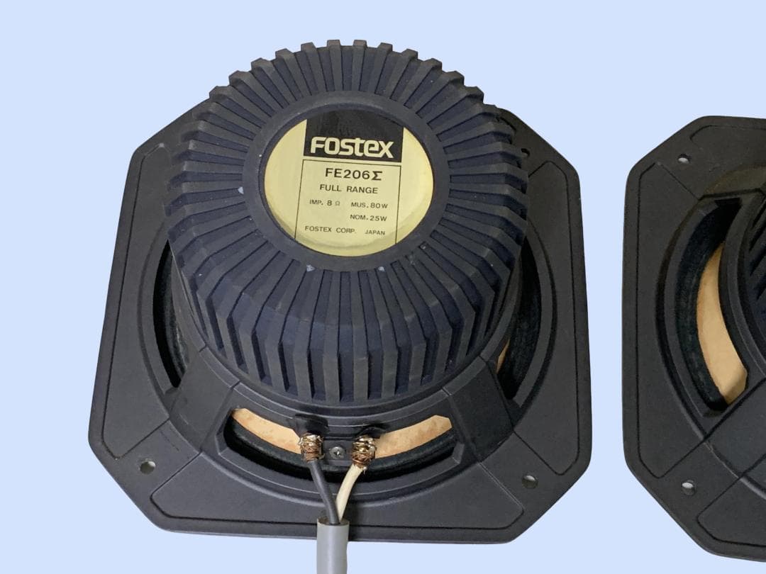 M8847 FOSTEX FE-206Σ　スピーカー　ペア