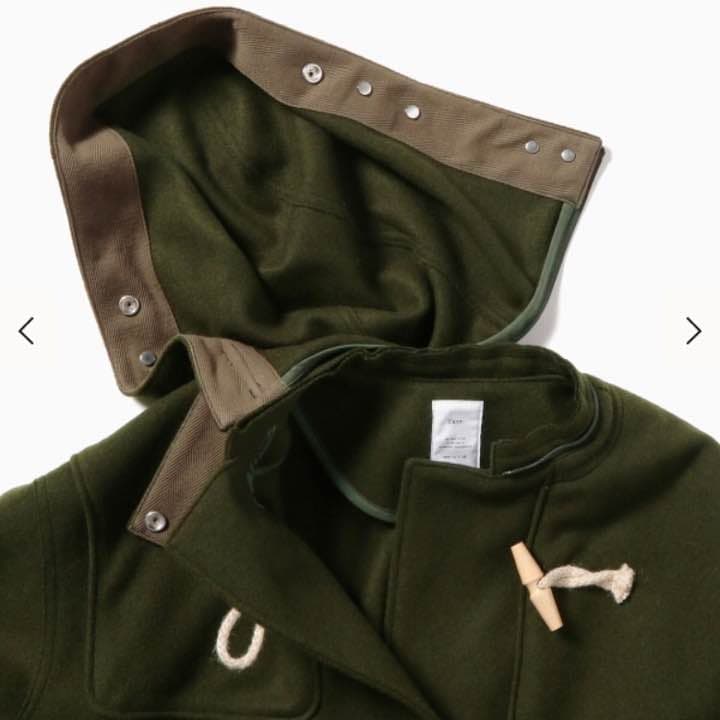 Name. 17aw ロング ダッフルコート(フード取り外し可能)