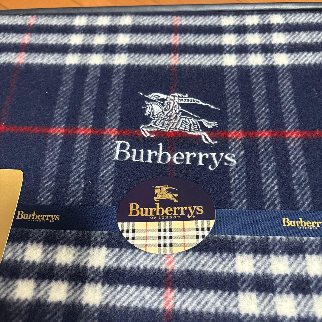 Burberrys バーバリー　高級ウールブランケット 140x200cm