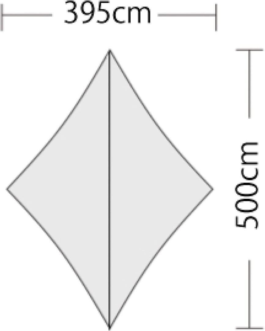 S'more タープ・シェード 395x500cm