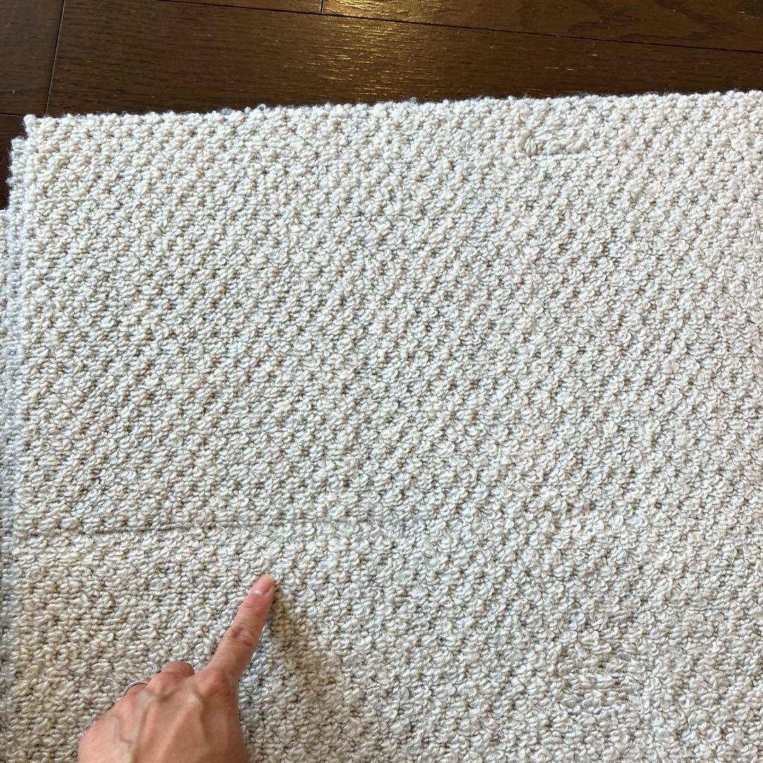 ⭐︎専用⭐︎静床ライト　オフホワイト　防音カーペット 50cm×50cm 38枚