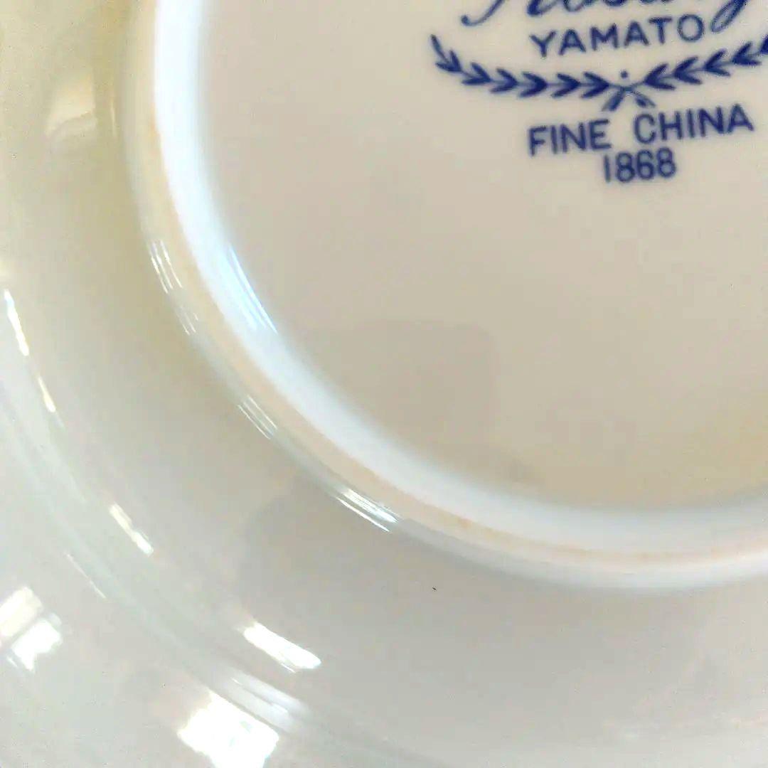 Rosary Yamato 花柄皿、FINE CHINA 1868