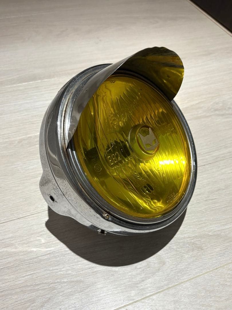 バイク用 マーシャルヘッドライト イエロー