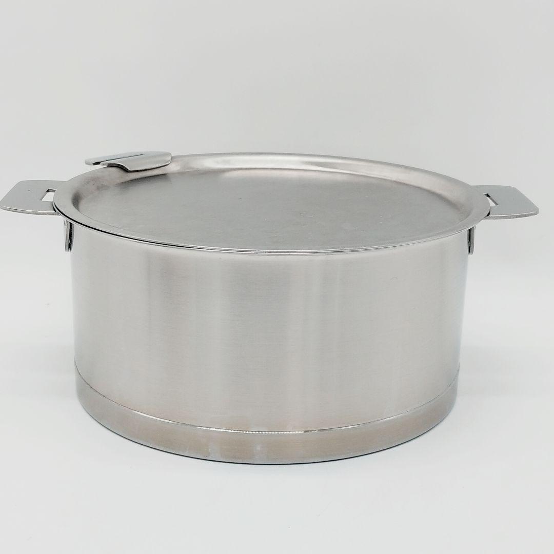 CRISTEL　クリステル　Lシリーズ　18cm　両手鍋　廃盤オールステンレス蓋