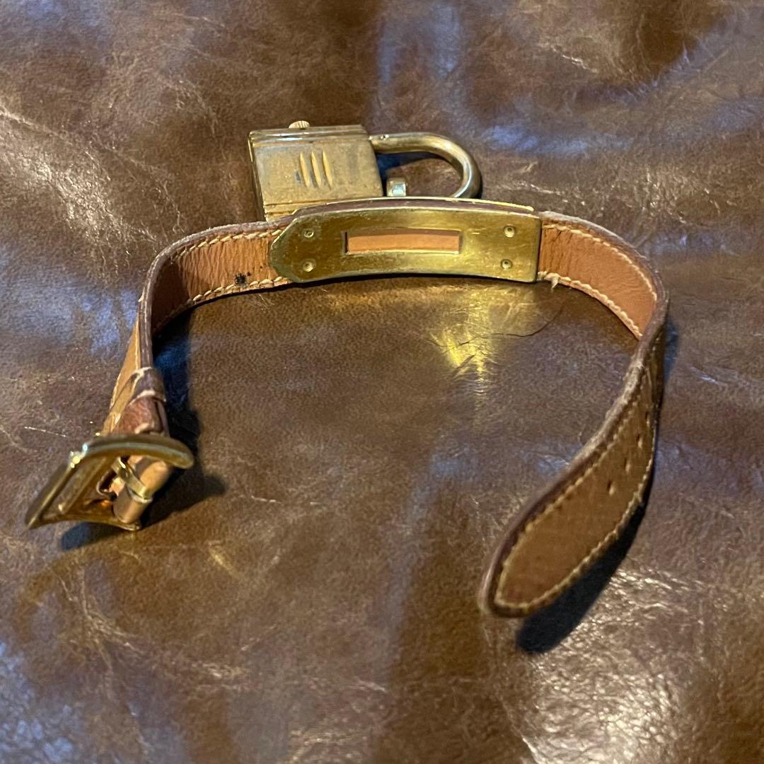 HERMES エルメス ケリー ロック型時計 ブレスレット