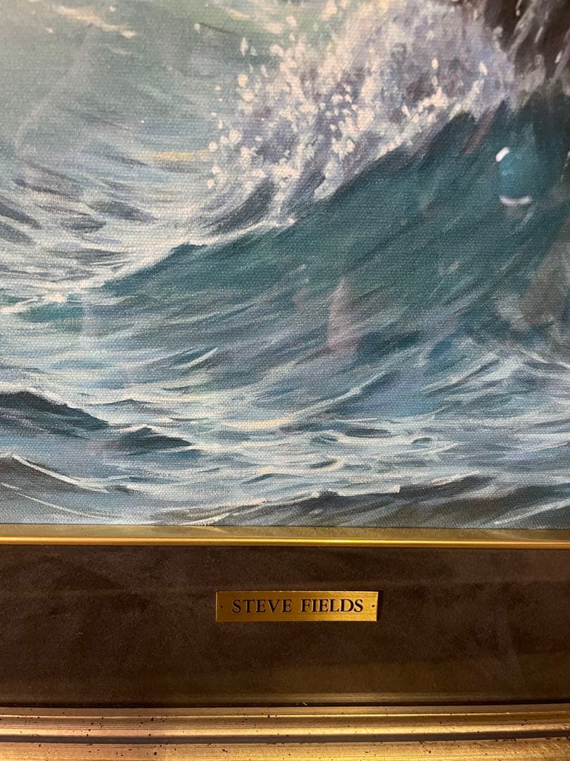 僕はラッコさん【真作】スティーブ・フィールズ　直筆サイン