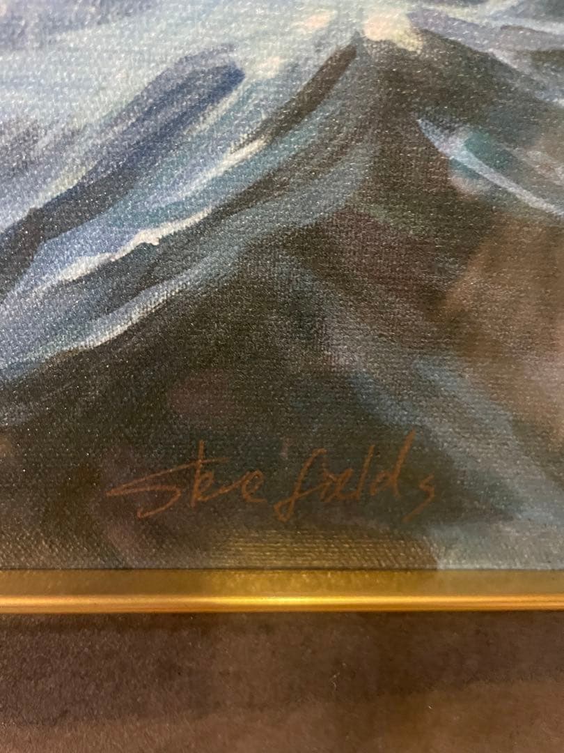 僕はラッコさん【真作】スティーブ・フィールズ　直筆サイン