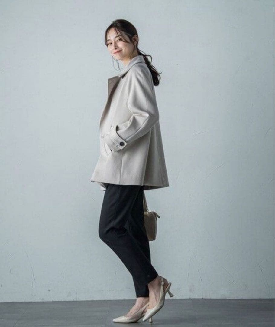 ロートレアモン　ネオアルティウールショートコート　サイズ36