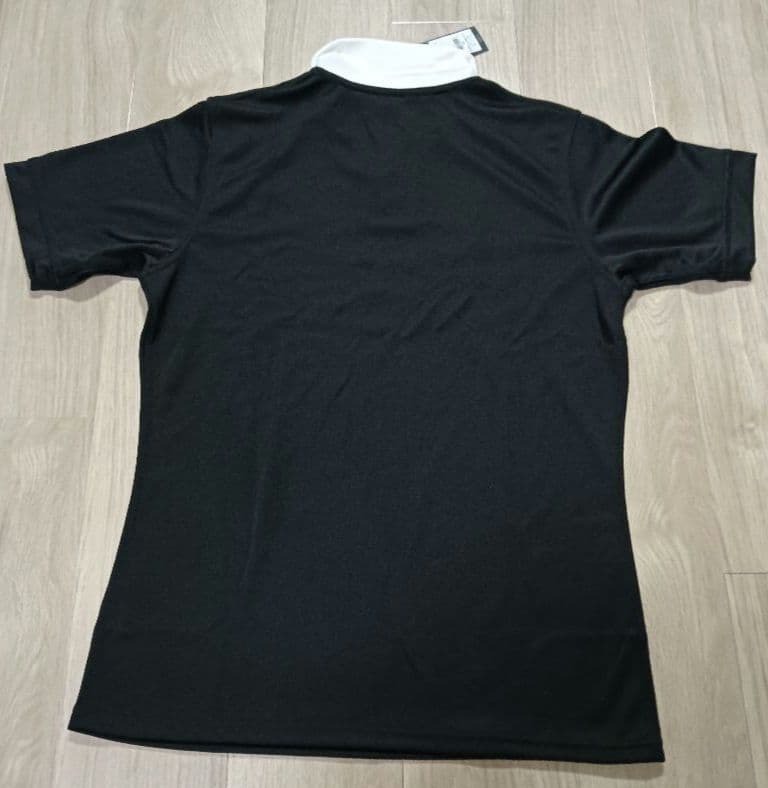 【新品未使用】公式商品adidas ALL BLACKS ラガーシャツ 黒