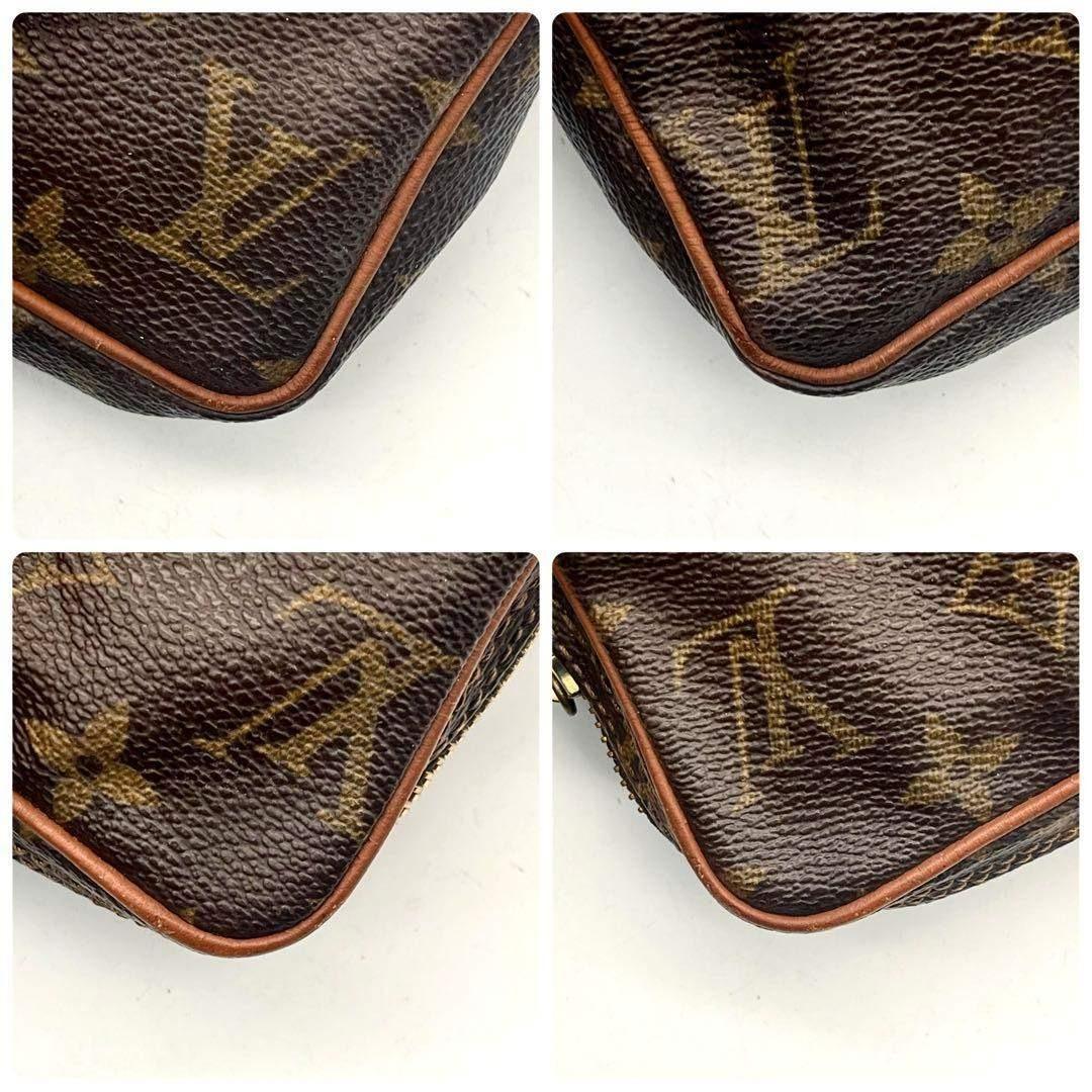 ルイヴィトン モノグラム ミニダヌーブ ショルダーバッグ 本物 正規品 男女兼用