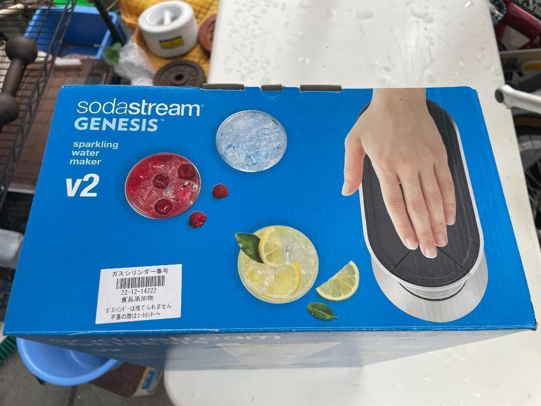 新品SodaStream GENESIS v2 炭酸水メーカー／ソーダストリーム