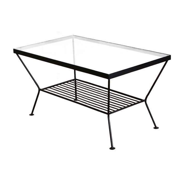 【送料込へ変更しました】unico EDDY ガラステーブル