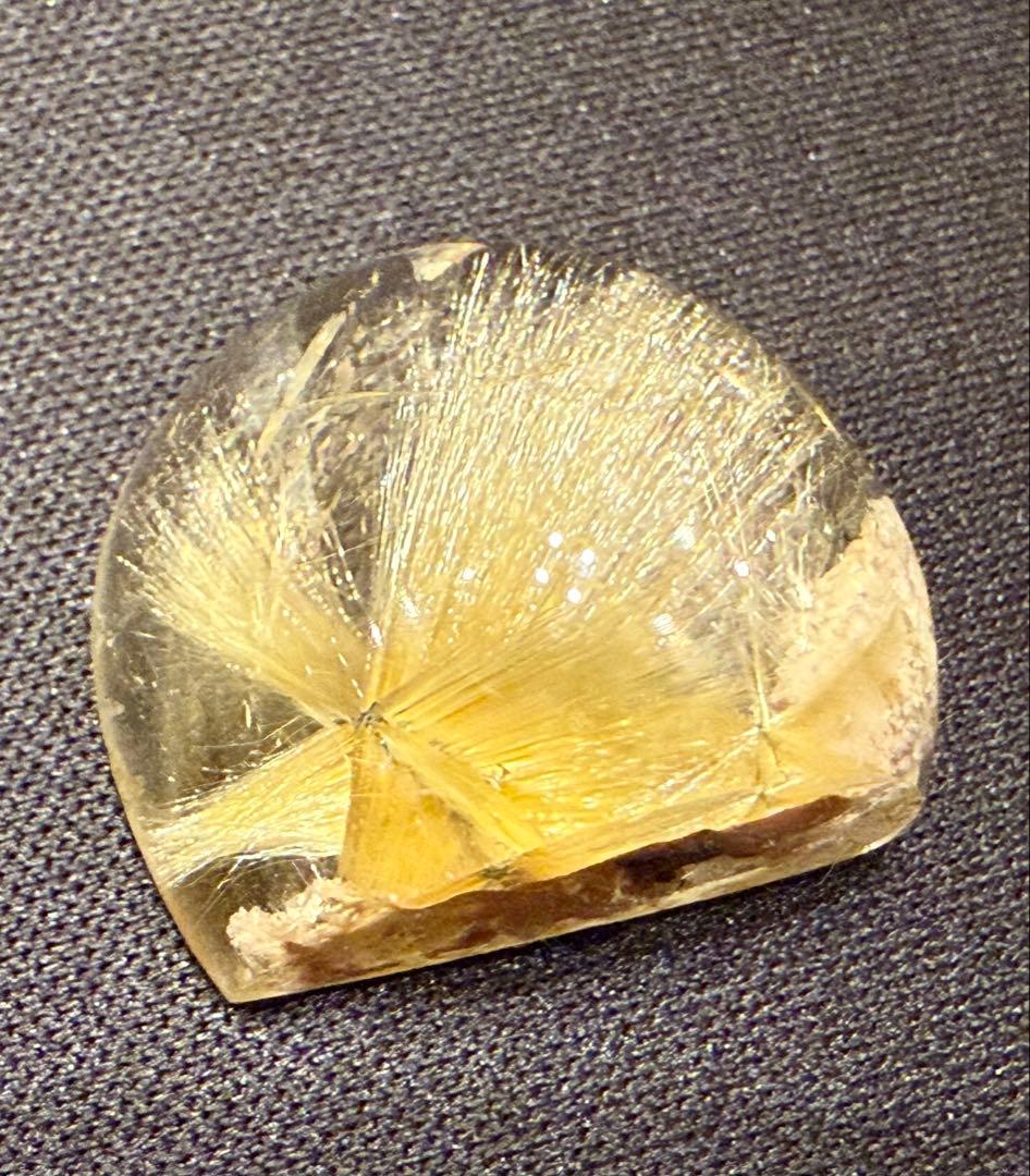 高品質♡ 太陽放射ルチル ガーデンルチルインクォーツ 置物 天然石