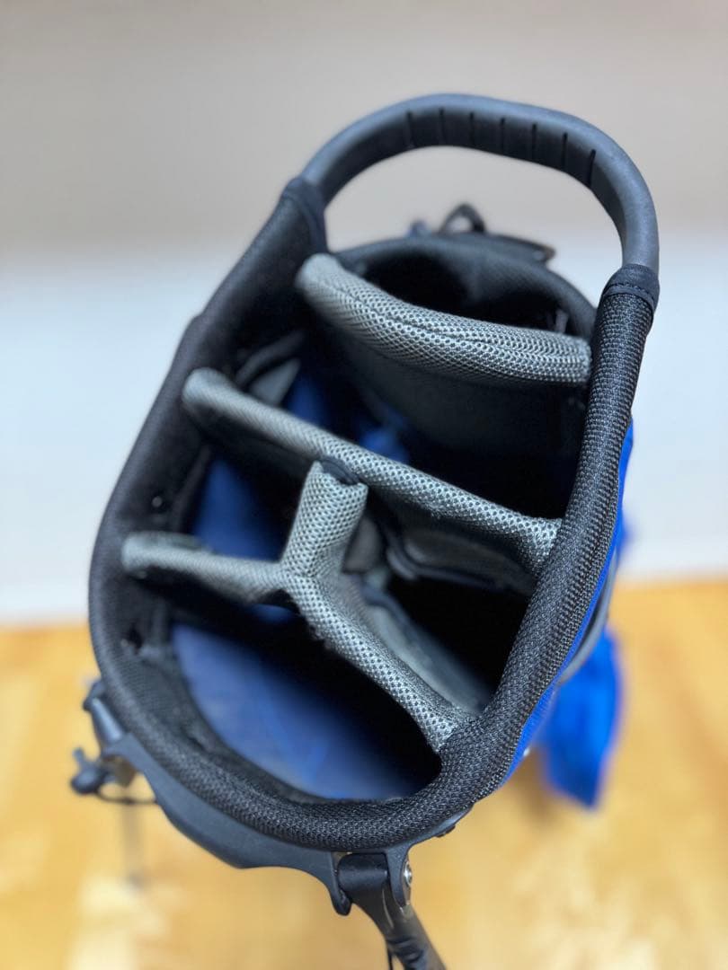 専用JONES ジョーンズ 青 スタンド式 ゴルフバッグ