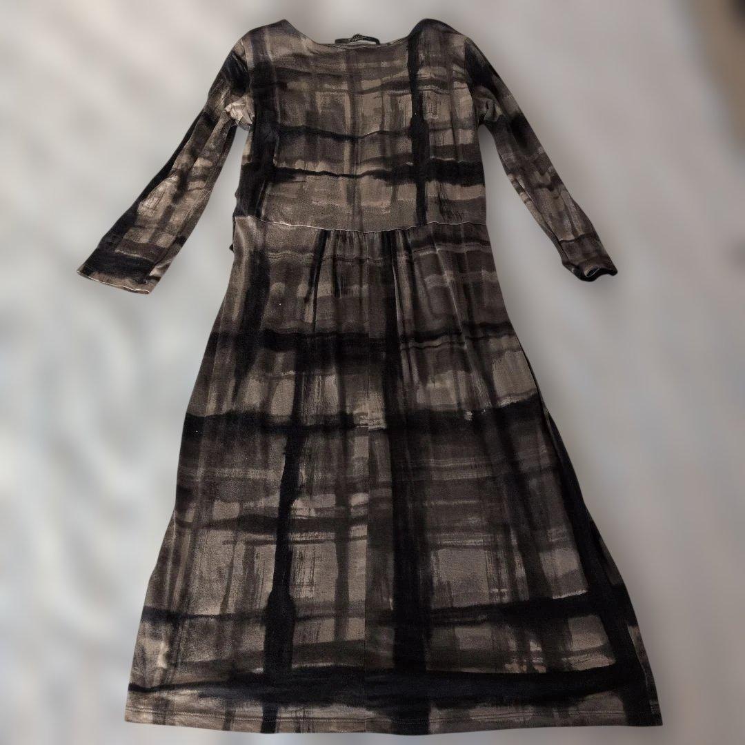 MaxMara Weekenend M チェック柄ワンピース 茶 値下げ