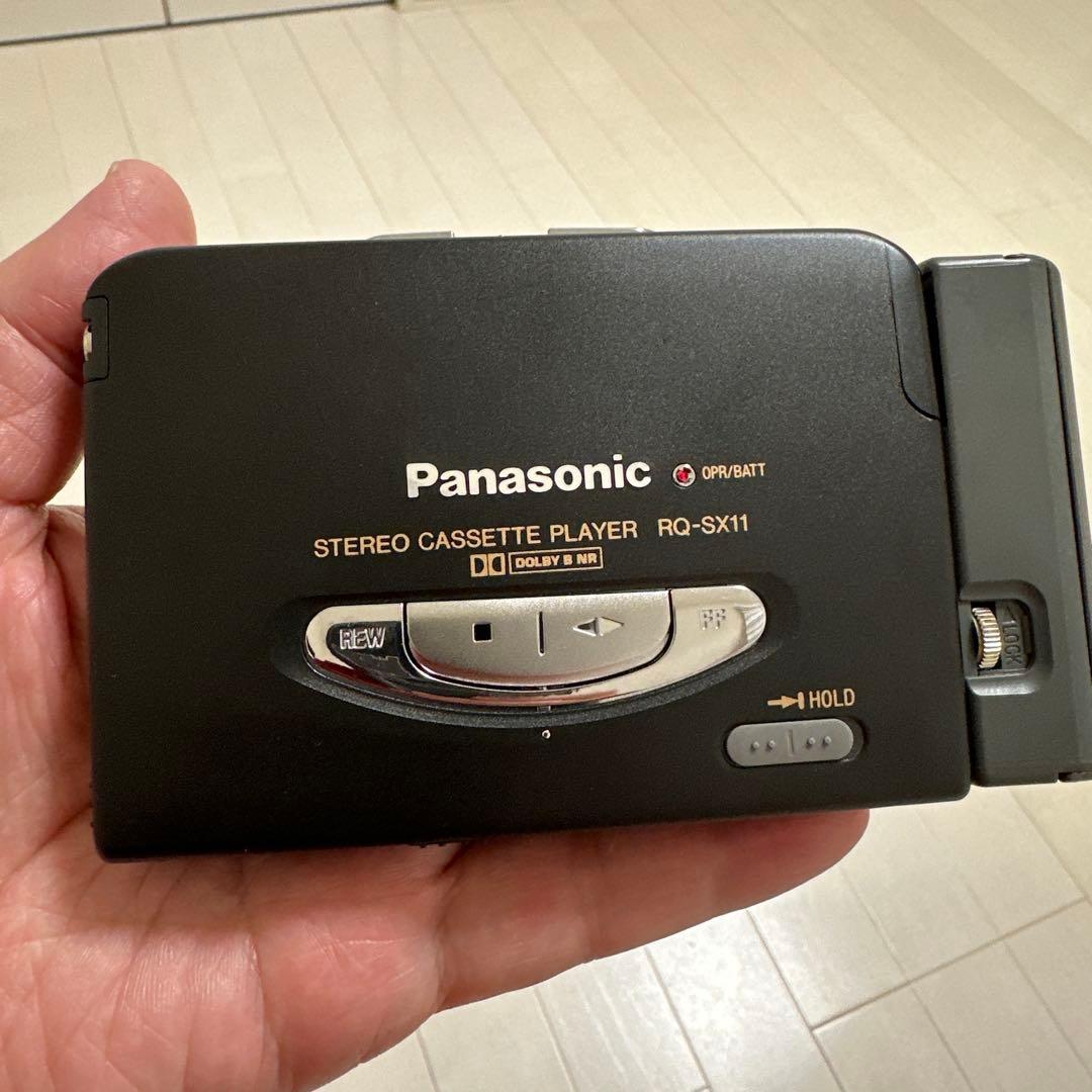 【極美品DE修復品】Panasonic カセット プレーヤー RQ-SX11